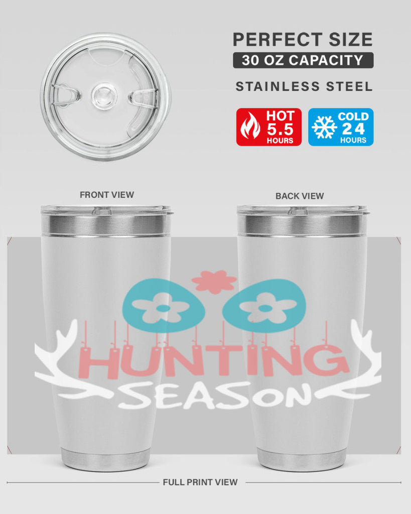 hunting season 74#- easter- Tumbler