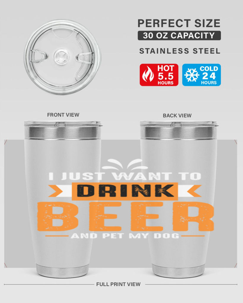 i just want drink beer 151#- beer- Tumbler