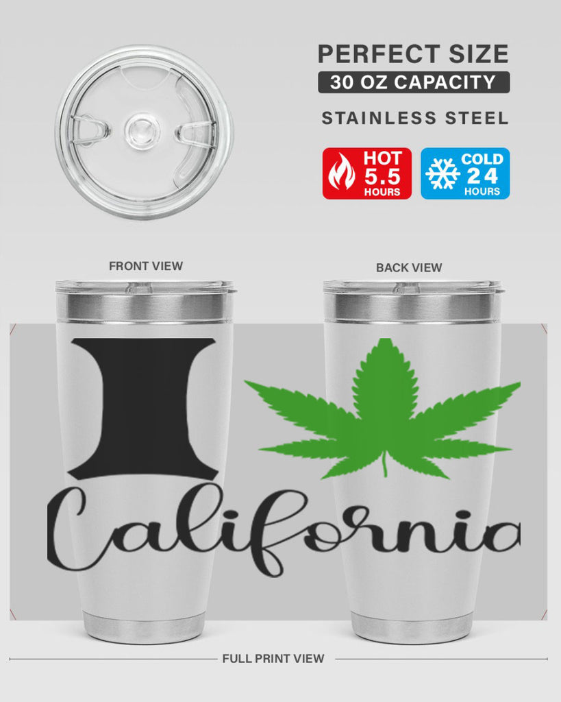 i weed california 133#- marijuana- Tumbler