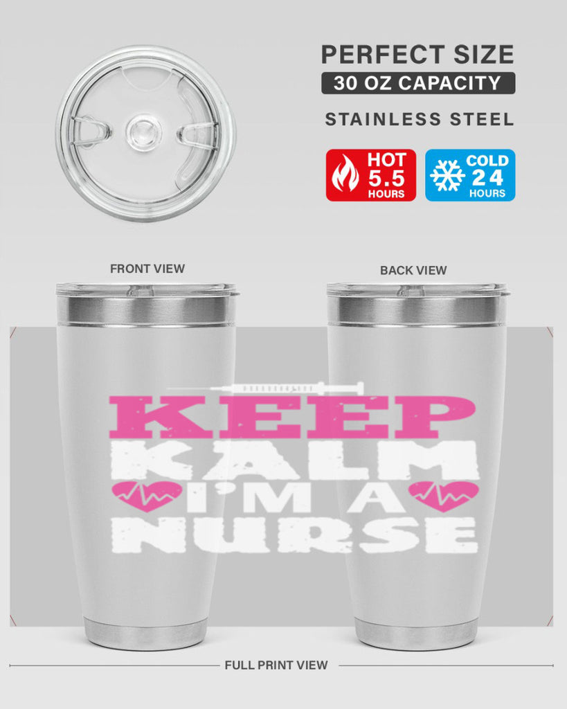 keep klam im a nurse Style 294#- nurse- tumbler