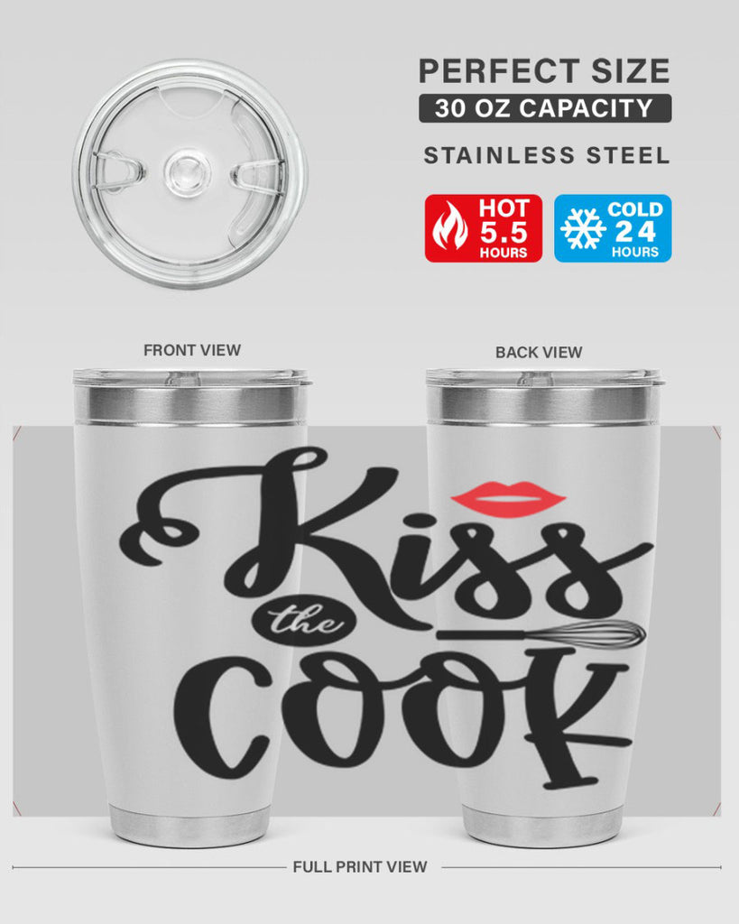 kiss the cook 88#- kitchen- Tumbler