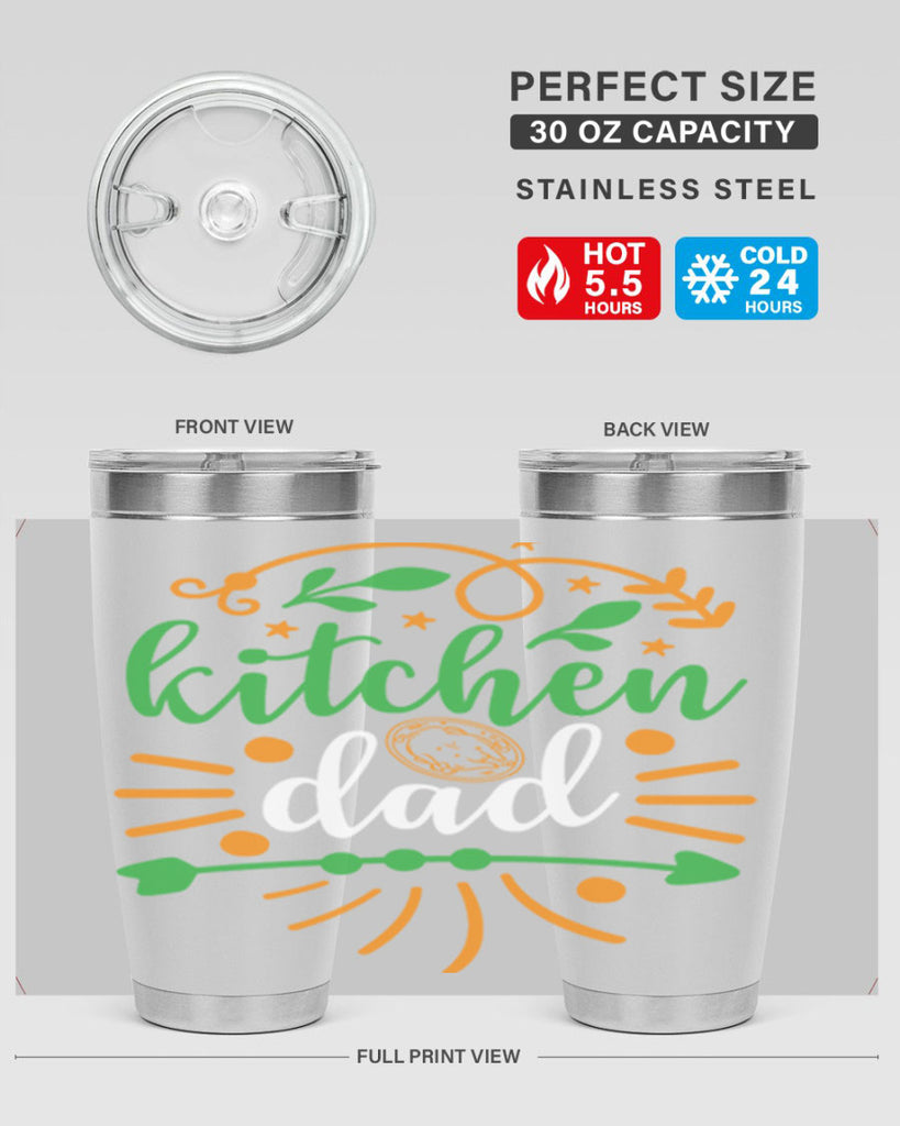 kitchen dad 85#- fathers day- Tumbler