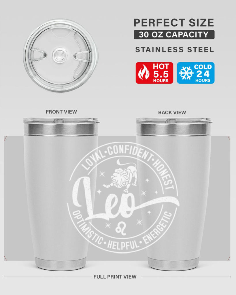 leo 286#- zodiac- Tumbler