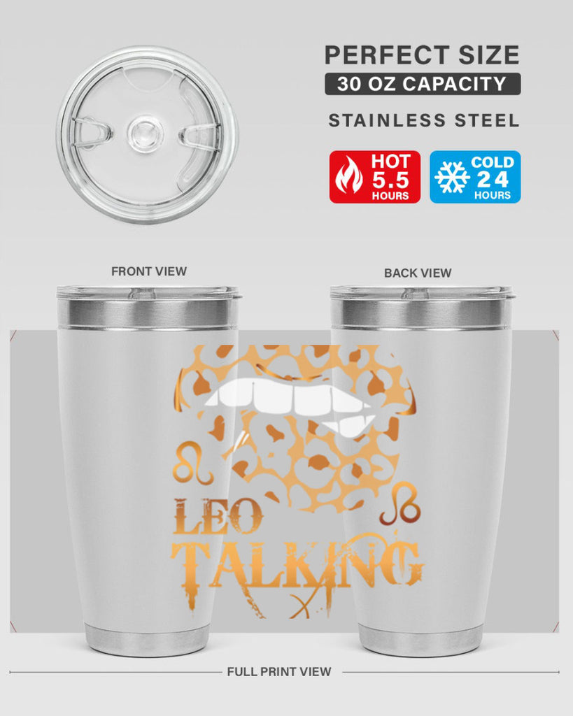 leo king 296#- zodiac- Tumbler