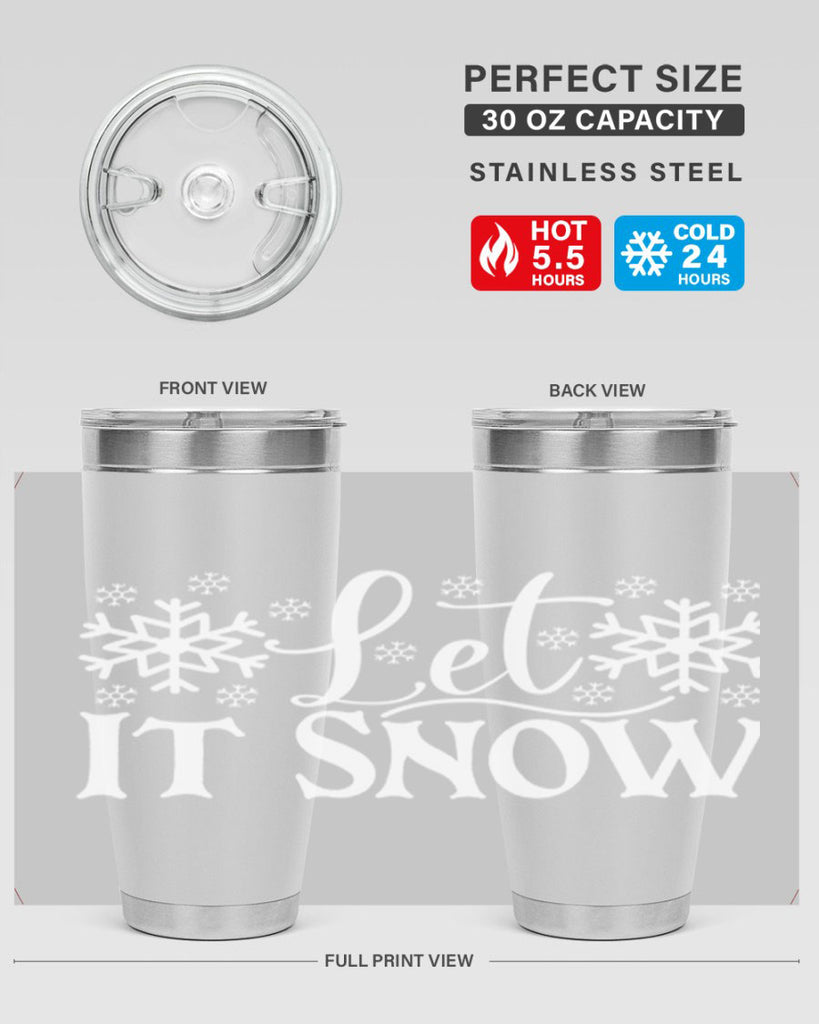 let it snow 26#- kitchen- Tumbler