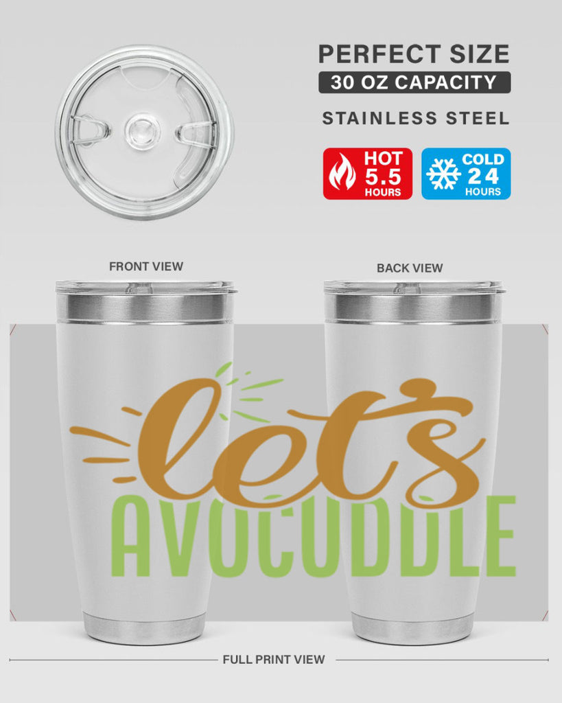 lets avocuddle 5#- avocado- Tumbler