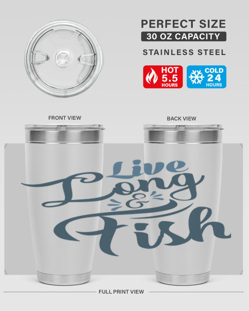 live long 61#- fishing- Tumbler