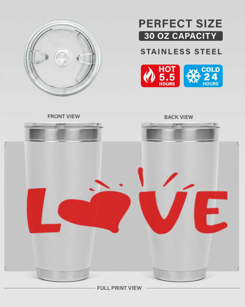 love 75#- valentines day- Tumbler