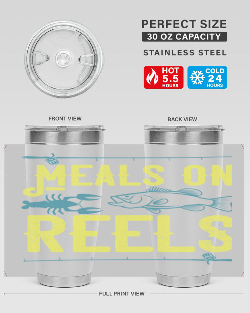 meals on reels 241#- fishing- Tumbler