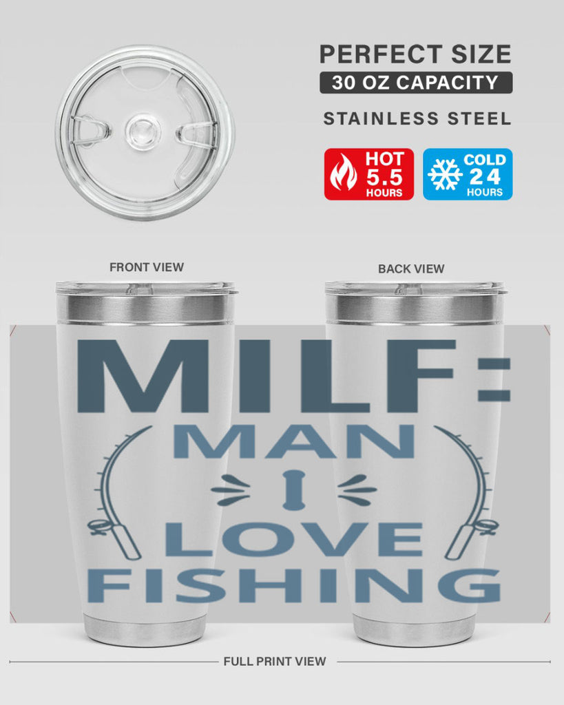 milf man 51#- fishing- Tumbler