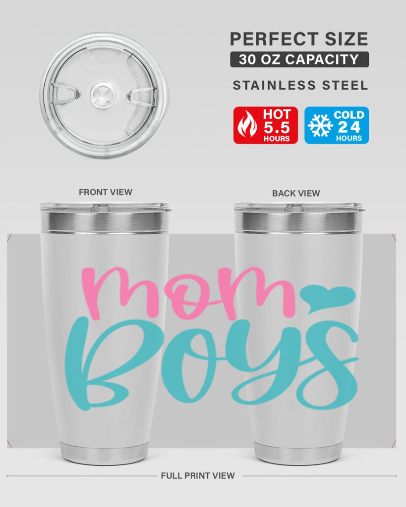 mom boys 318#- mom- Tumbler