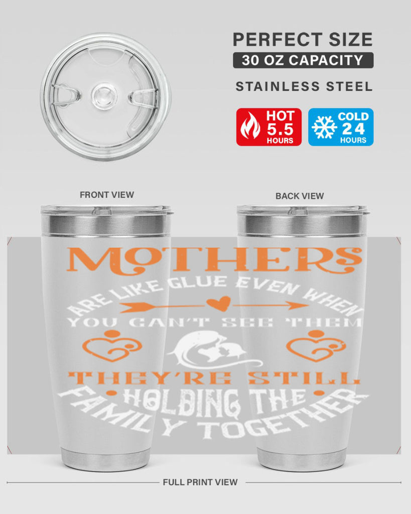 mothers are like glue 51#- mothers day- Tumbler