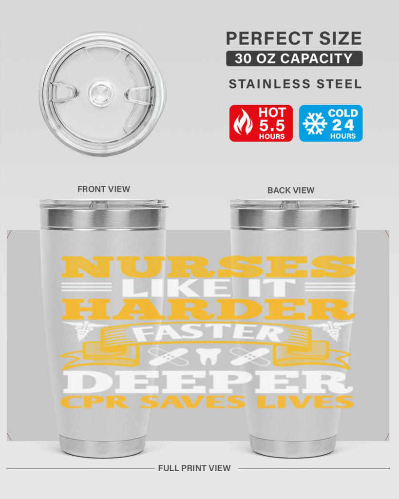 nurses like it harder Style 269#- nurse- tumbler