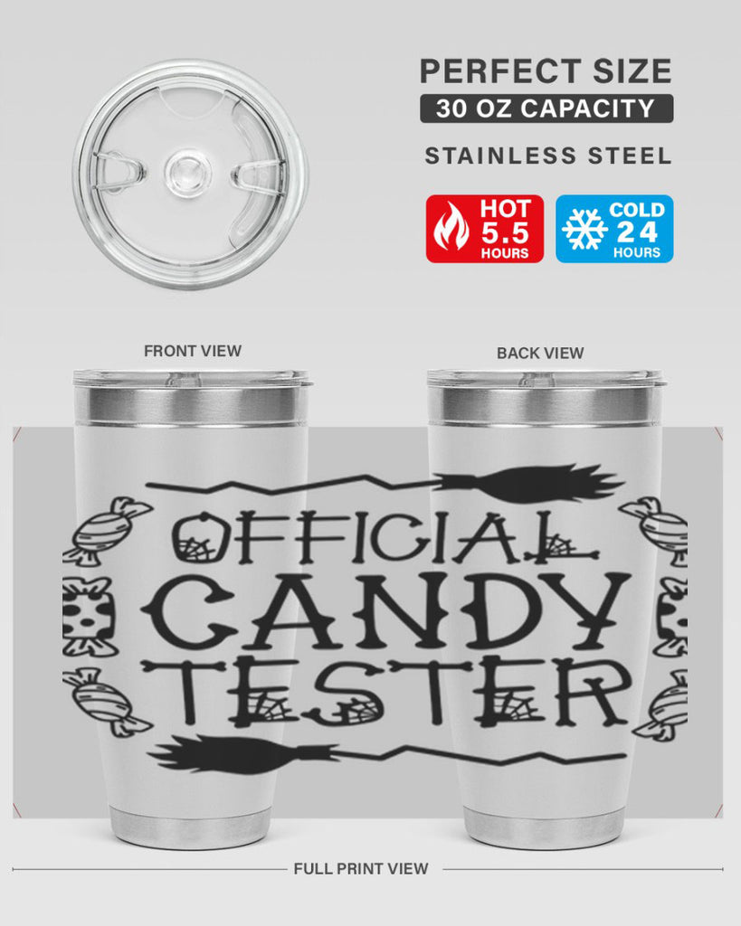 official candy tester 40#- halloween- Tumbler