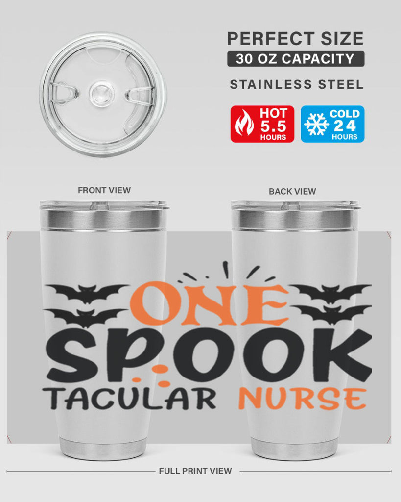 one spooktacular nurse 109#- halloween- Tumbler