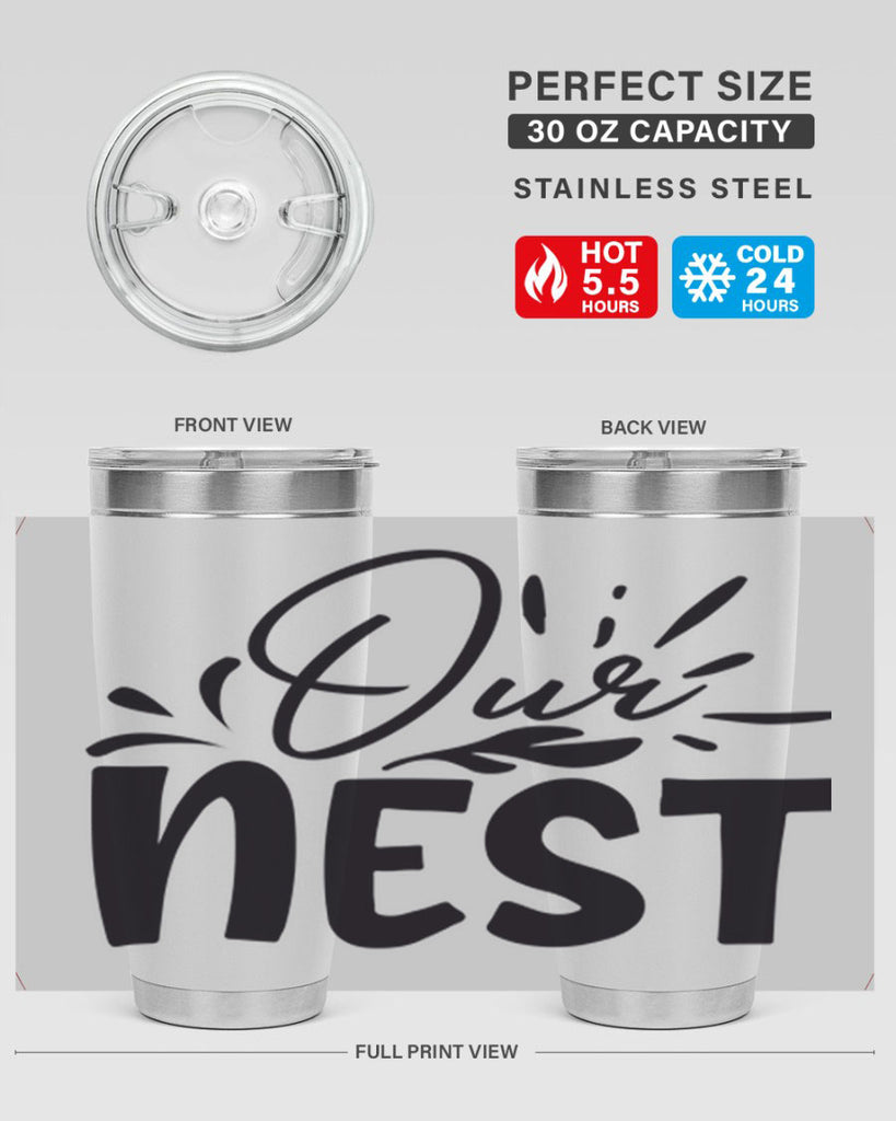 our nest 55#- home- Tumbler