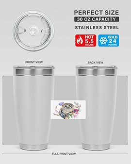 owl 12#- owl- Tumblers