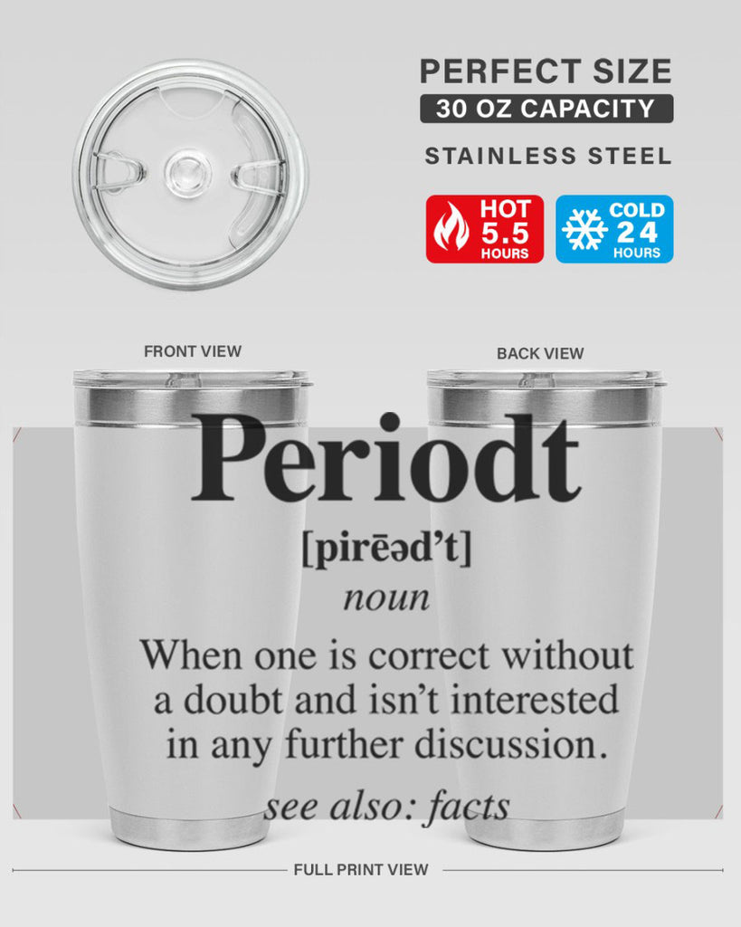 periodt definition 55#- black words phrases- Cotton Tank