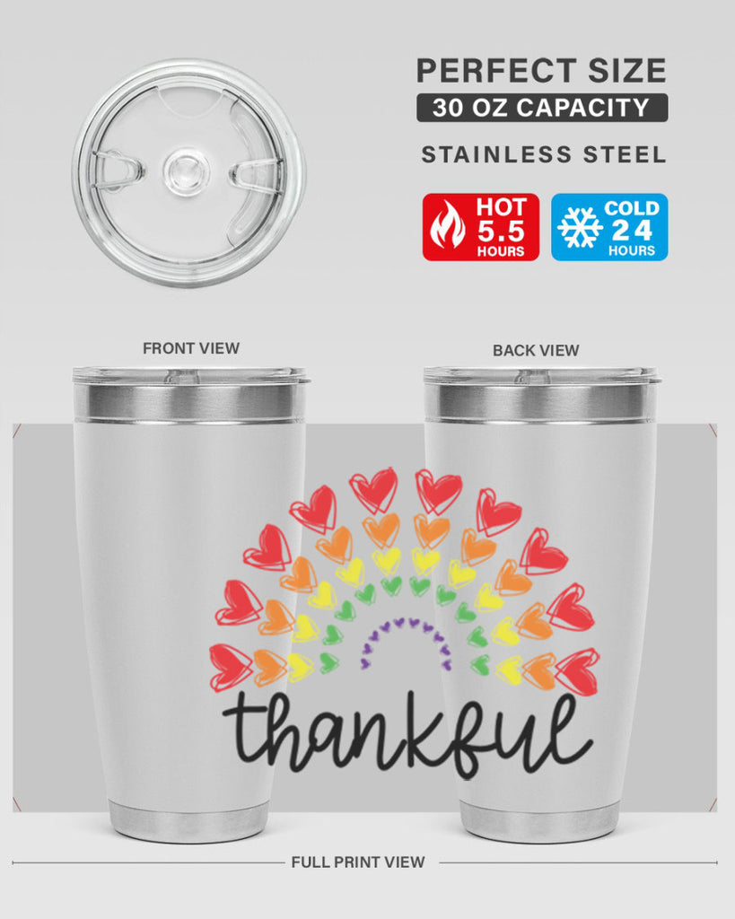 pride rainbow thankful 56#- lgbt- Tumbler