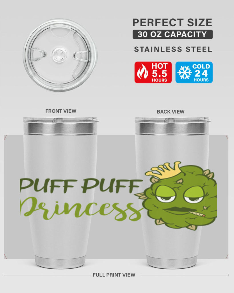 puff puff princess 220#- marijuana- Tumbler