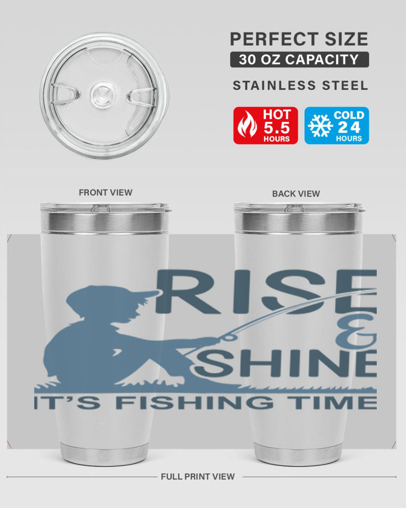 rise shine 41#- fishing- Tumbler