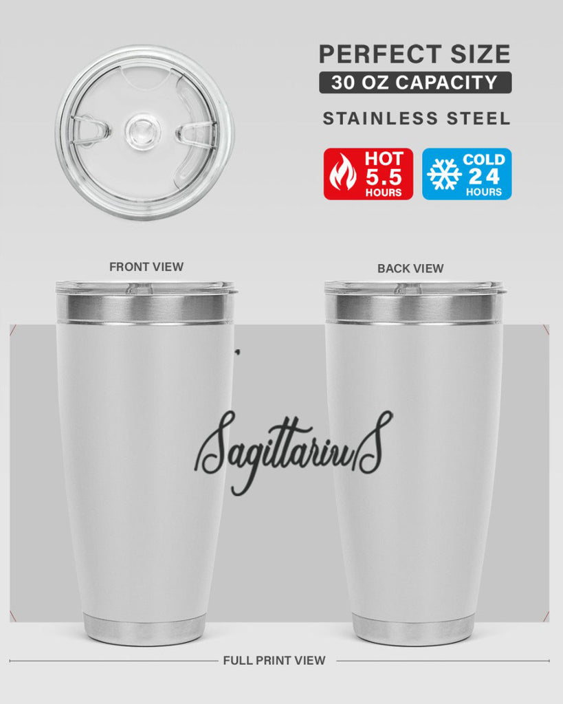 sagittarius 408#- zodiac- Tumbler