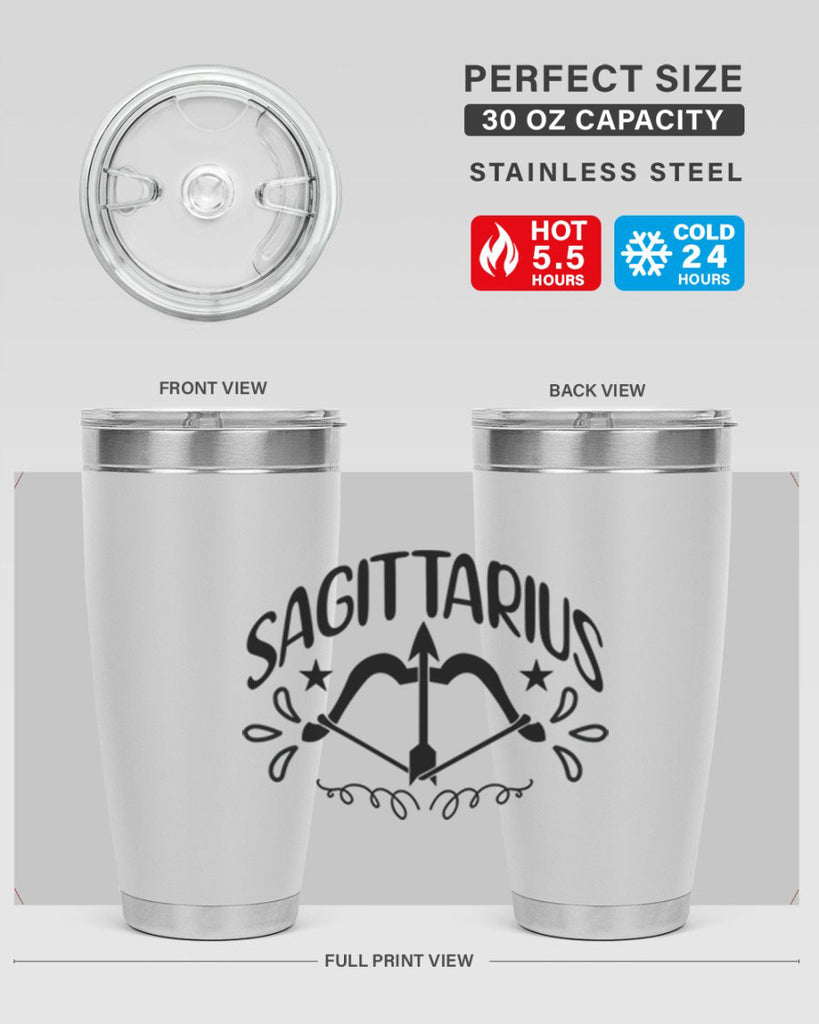 sagittarius 410#- zodiac- Tumbler