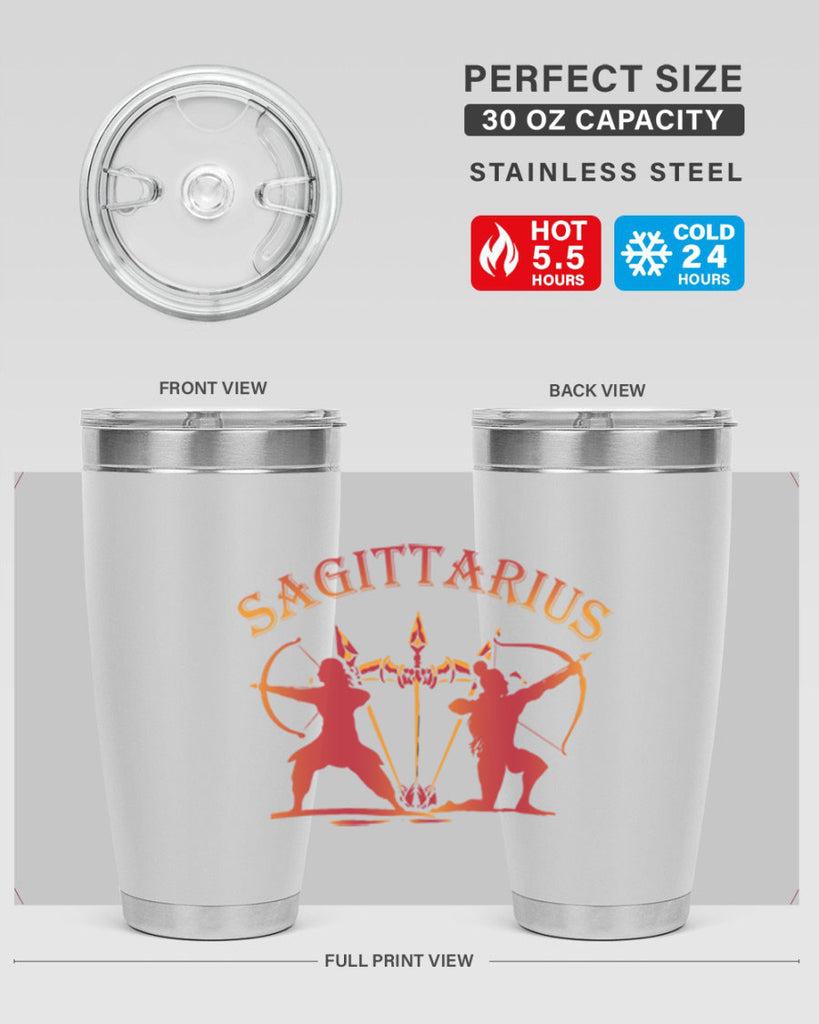 sagittarius 416#- zodiac- Tumbler