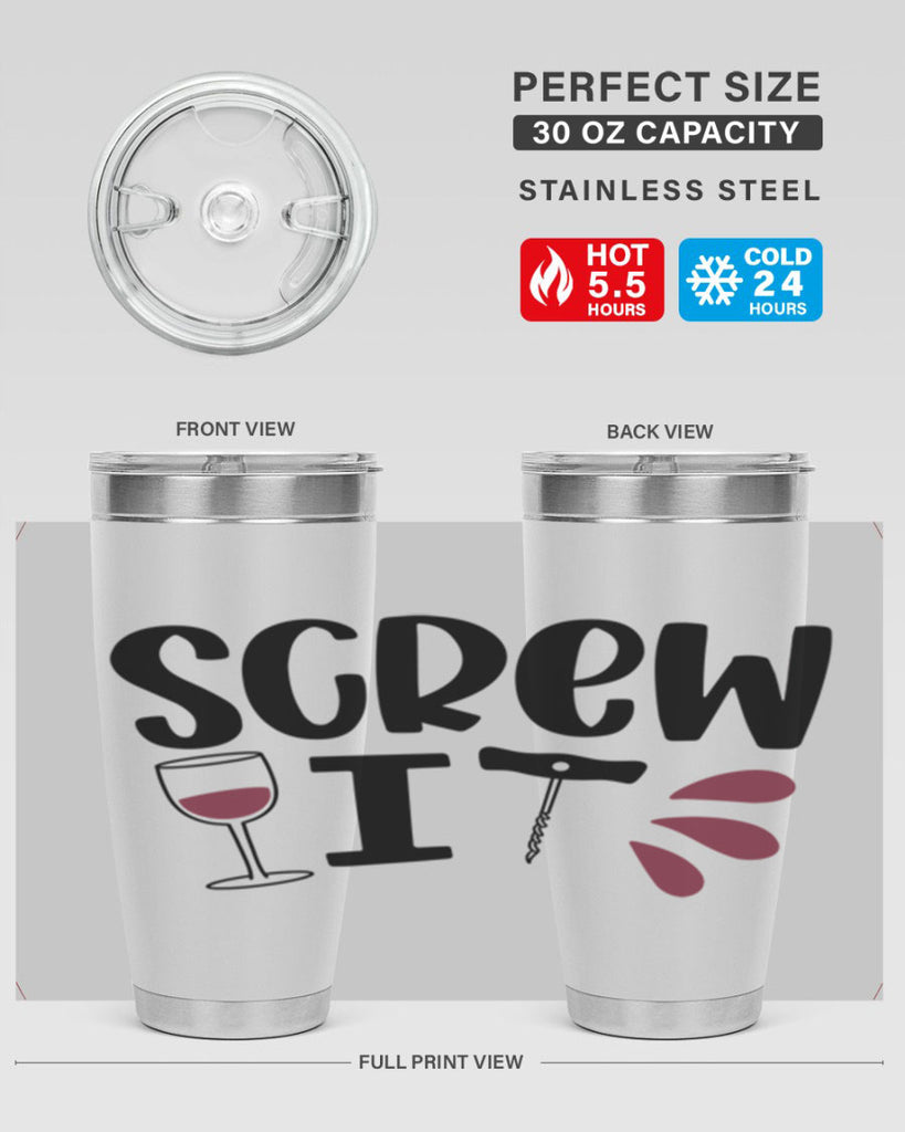 screw it 29#- wine- Tumbler