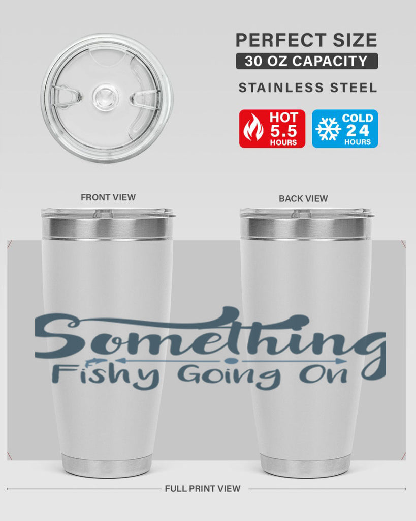 something 36#- fishing- Tumbler