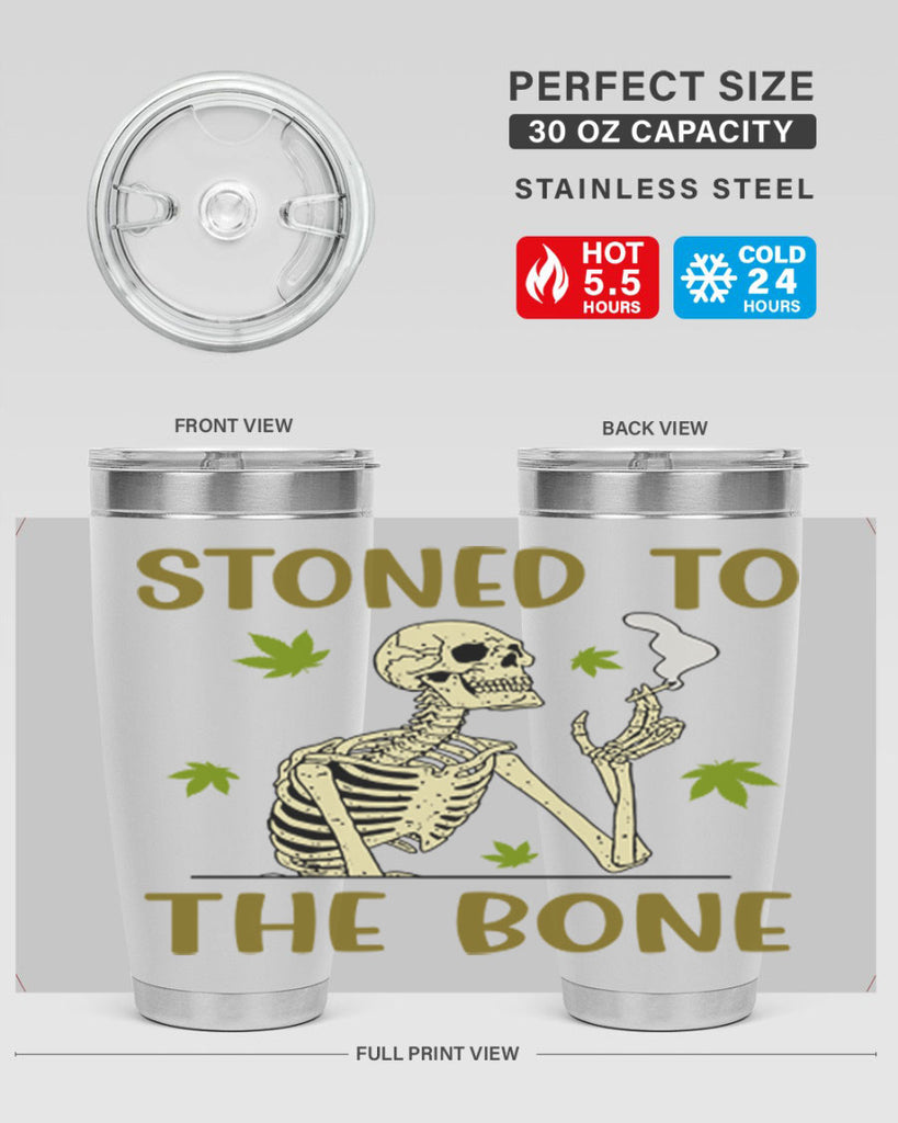 stones to the bone 264#- marijuana- Tumbler