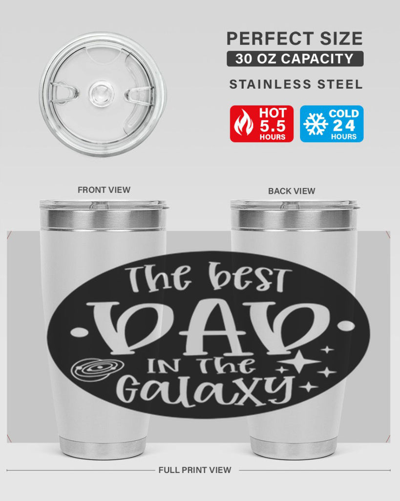 the best dad in the galaxy 18#- fathers day- Tumbler