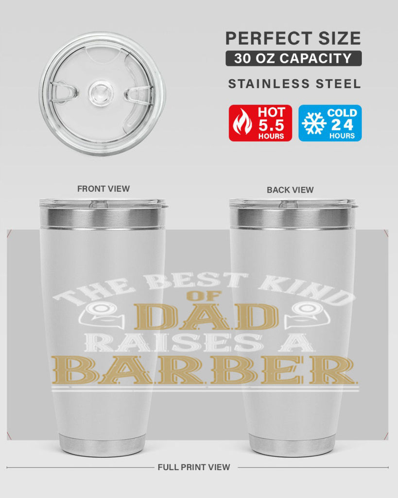 the best kind of dadraises a barber 66#- gym- Tumbler