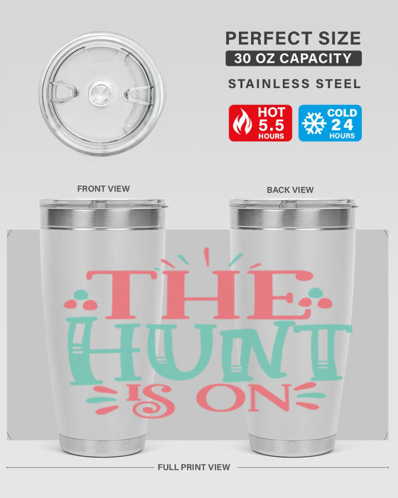 the hunt is on 101#- easter- Tumbler