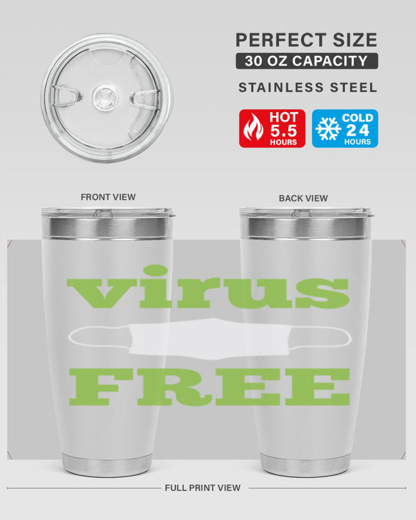 virus free Style 20#- corona virus- Cotton Tank