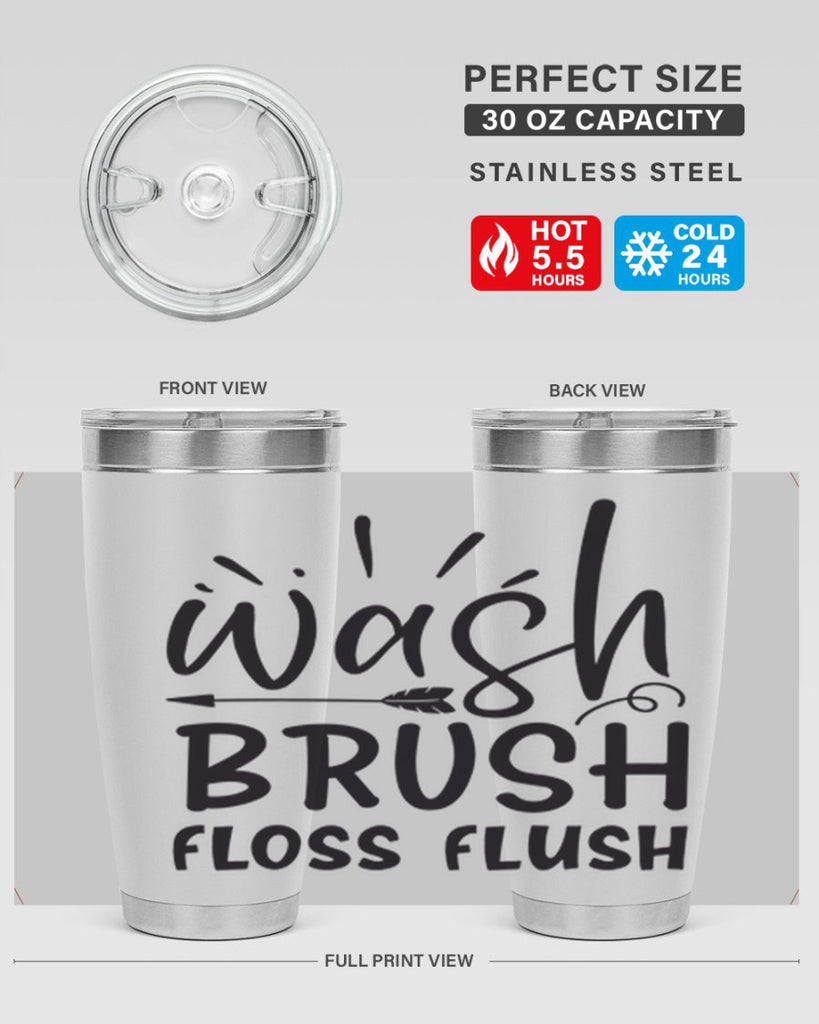 wash brush floss flush 73#- kitchen- Tumbler