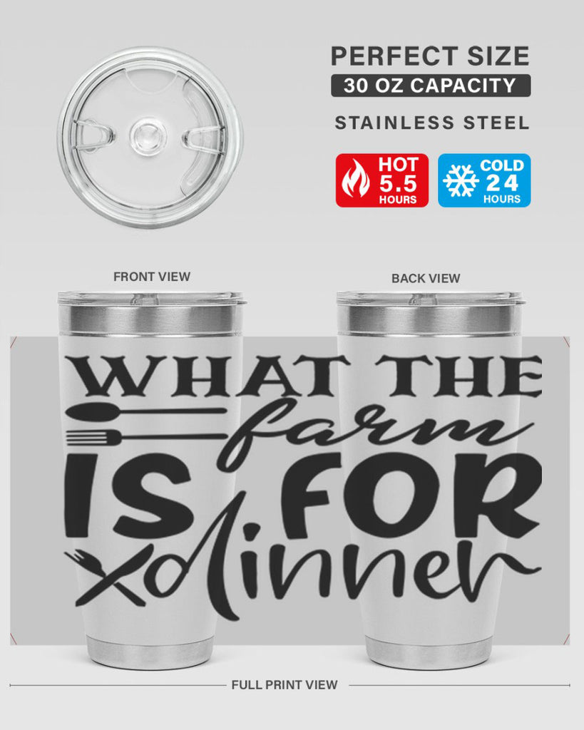 what the farm is for dinner 72#- kitchen- Tumbler