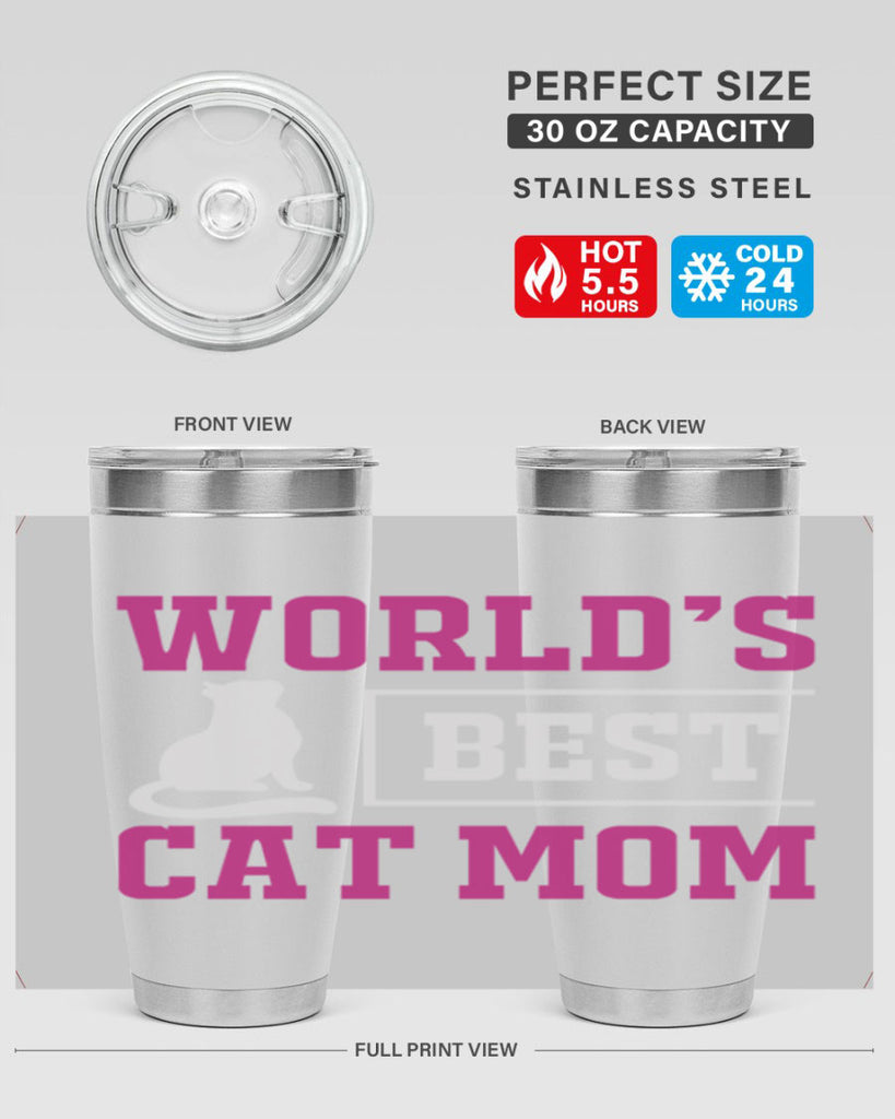 world’s best cat mom 16#- mom- Tumbler