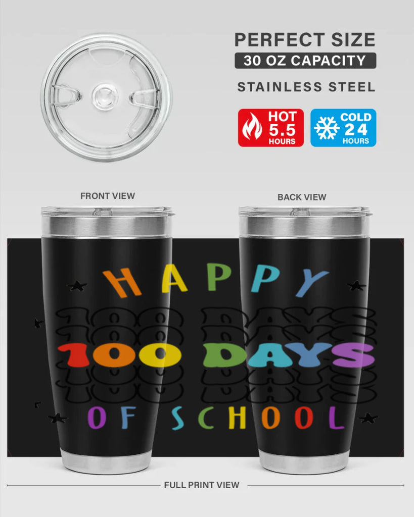 100 days of school Sublimation 33#- 100 days of school- Tumbler