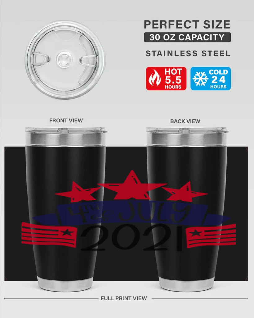 4th Of July Style 140#- Fourt Of July- Tumbler