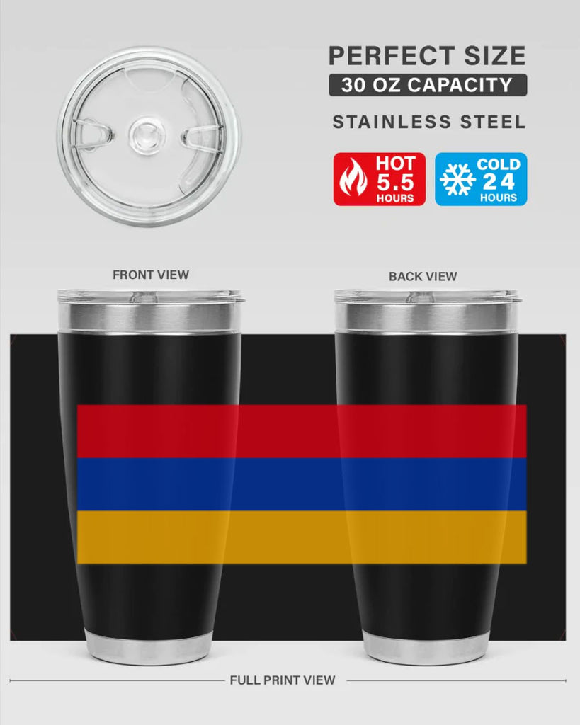 Armenia 190#- world flags- Tumbler