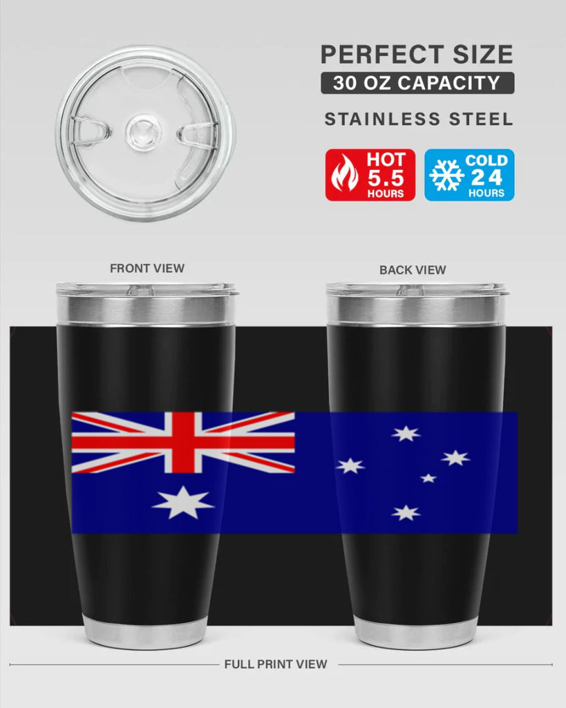 Australia 189#- world flags- Tumbler