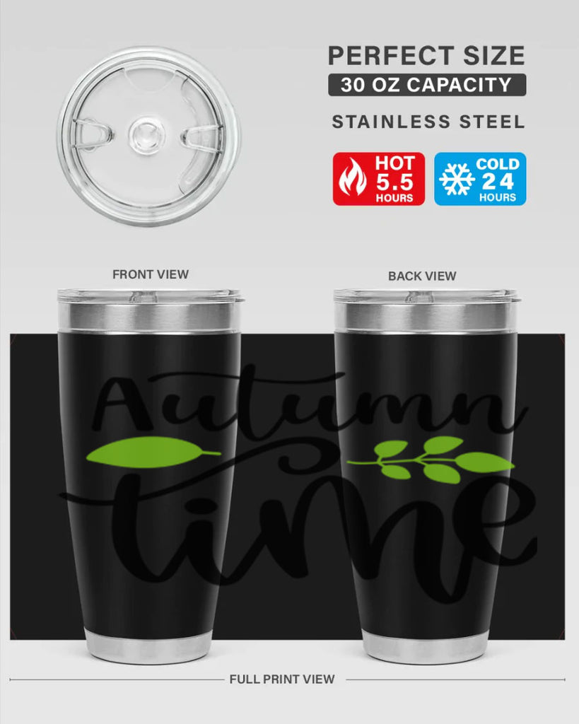 Autumn Time 35#- fall- Tumbler