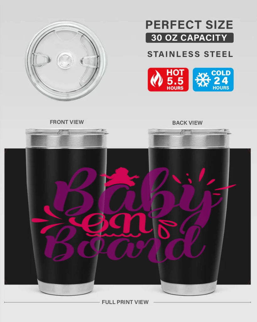 Baby On Board Style 289#- baby- tumbler