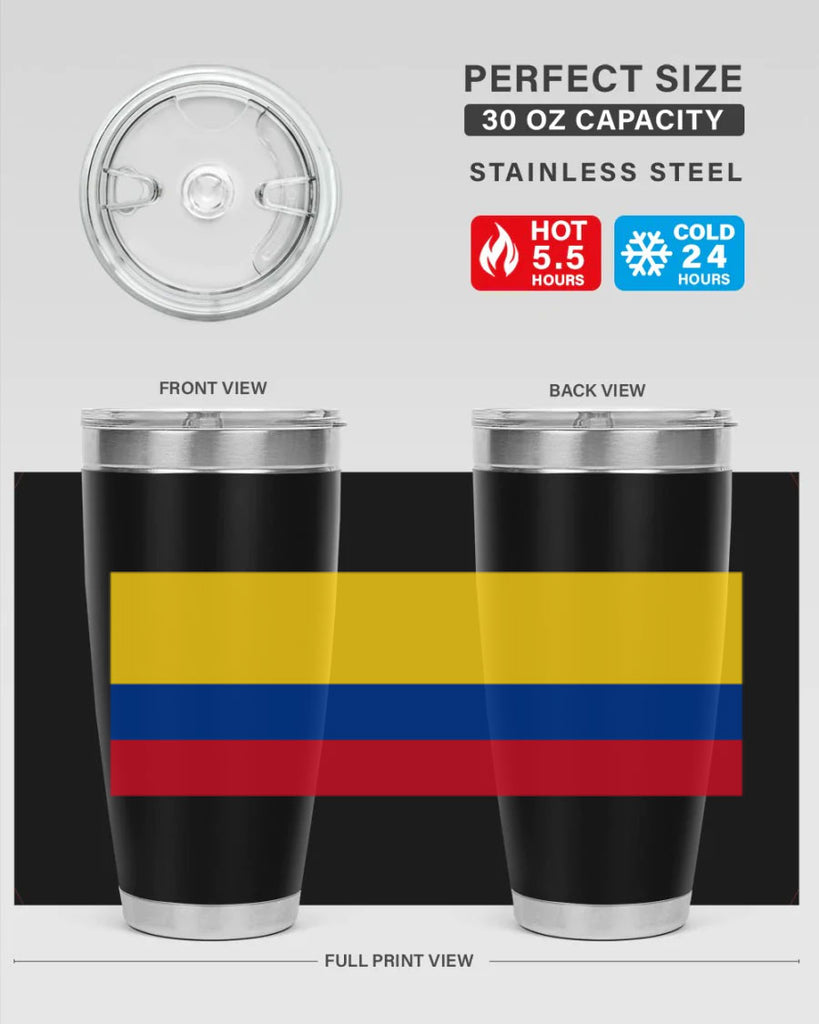 Colombia 161#- world flags- Tumbler