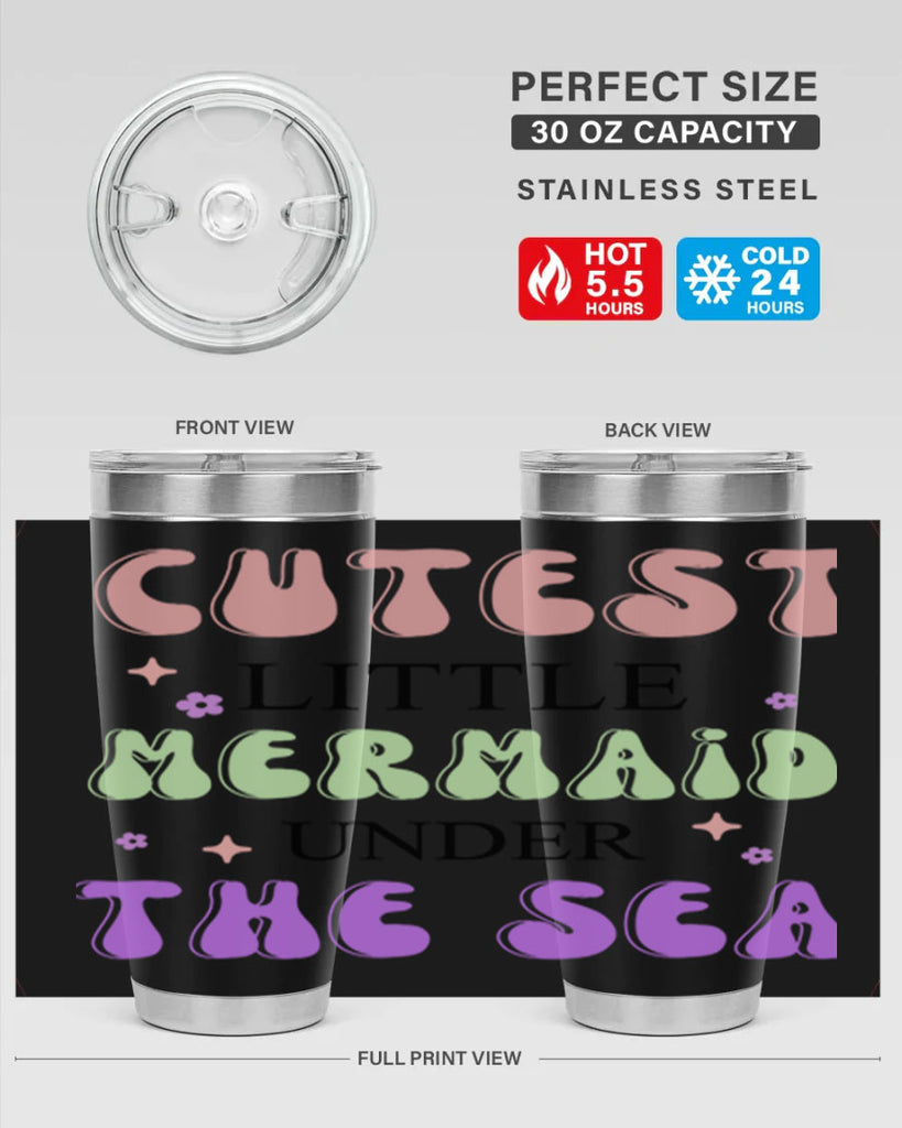Cutest Little Mermaid Under The 99#- mermaid- Tumbler