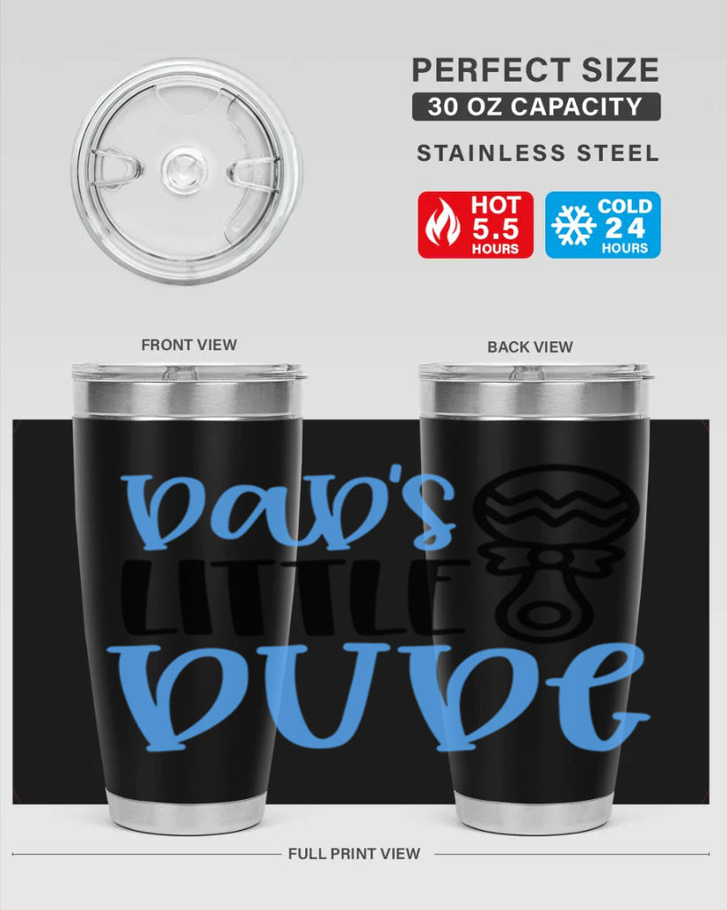 Dads Little Dude Style 102#- baby- tumbler