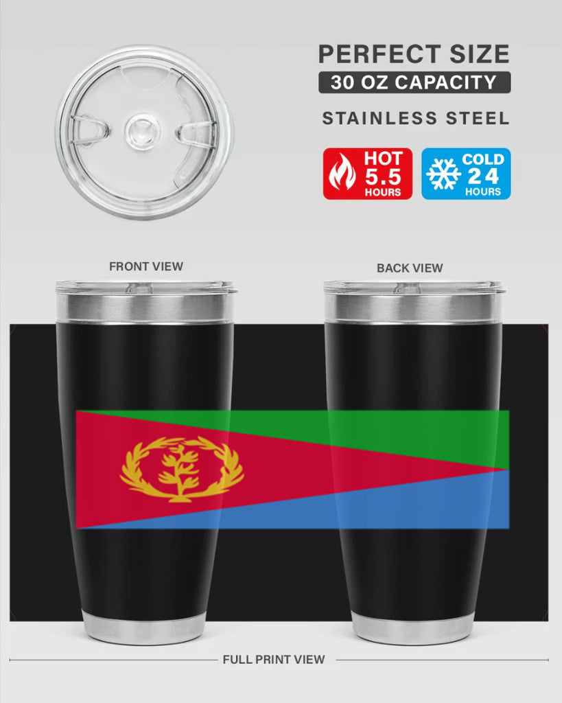 Eritrea 143#- world flags- Tumbler