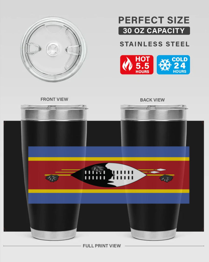 Eswatini 141#- world flags- Tumbler