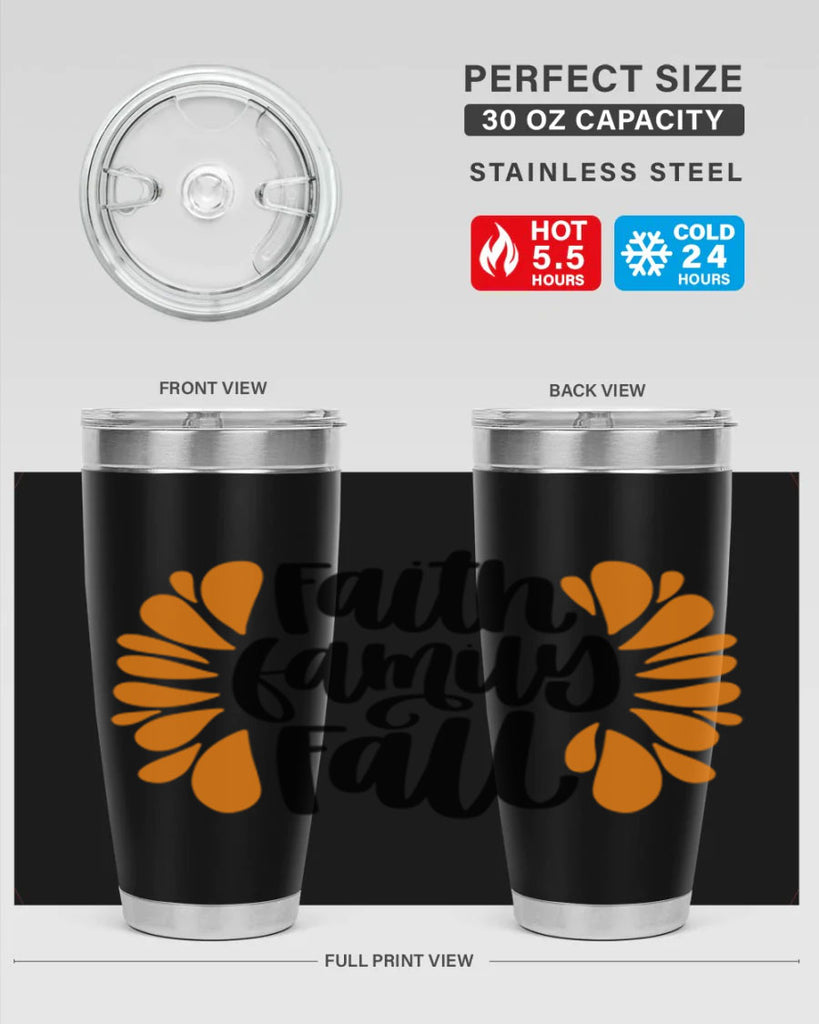 Faith Family Fall 481#- fall- Tumbler